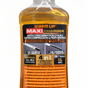 anti consommation d'huile et anti usure warm up maxi charg